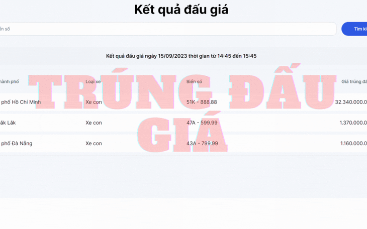 11 người trúng đấu giá biển số ô tô siêu đẹp cần lưu ý gì?