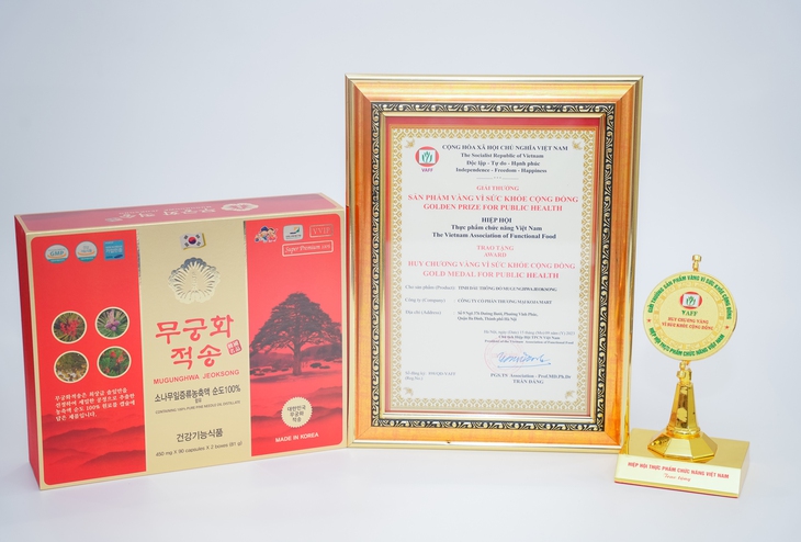 3 sản phẩm của KOJA MART đạt giải thưởng Sản phẩm vàng vì sức khỏe cộng đồng - Ảnh 2. 3 sản phẩm của KOJA MART đạt giải thưởng Sản phẩm vàng vì sức khỏe cộng đồng - Ảnh 2.