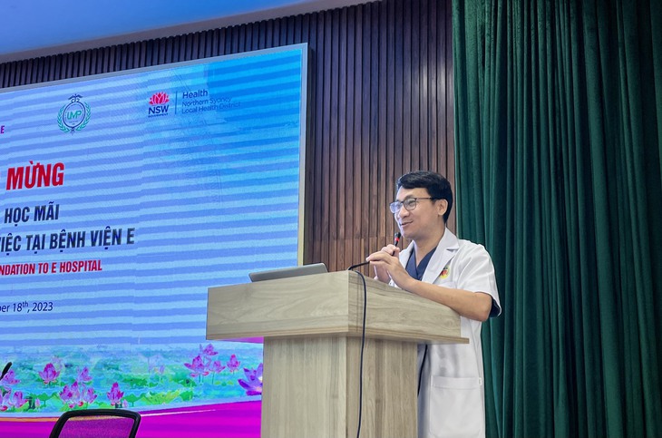 Lễ ký kết biên bản ghi nhớ giữa Bệnh viện E, Trường ĐH Y Dược - ĐHQGHN, tổ chức Học Mãi và Northern Sydney Local Health District - Ảnh 1. Lễ ký kết biên bản ghi nhớ giữa Bệnh viện E, Trường ĐH Y Dược - ĐHQGHN, tổ chức Học Mãi và Northern Sydney Local Health District - Ảnh 1.