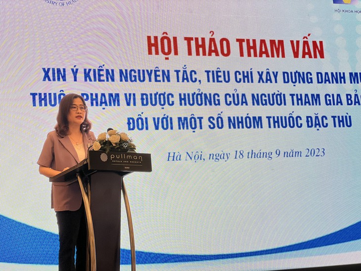 Điều trị bệnh hiếm tốn kém, Bộ Y tế đề xuất nới phạm vi chi trả BHYT với thuốc hiếm, thuốc phối hợp - Ảnh 1. Điều trị bệnh hiếm tốn kém, Bộ Y tế đề xuất nới phạm vi chi trả BHYT với thuốc hiếm, thuốc phối hợp - Ảnh 1.