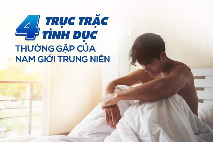 4 trục trặc tình dục thường gặp của nam giới tuổi trung niên - Ảnh 1.