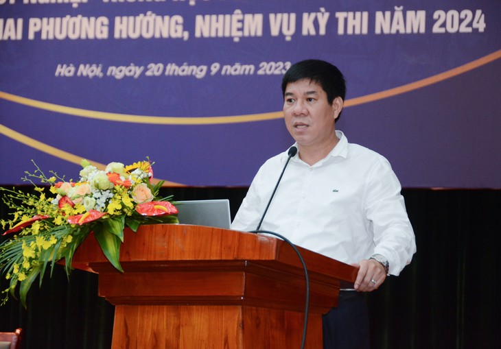 Những vấn đề hạn chế, bất cập trong tổ chức thi tốt nghiệp THPT năm 2023 - Ảnh 1.