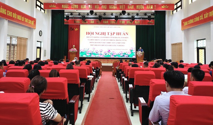 Lạng Sơn tập huấn nâng cao kỹ năng truyền thông giảm thiểu tình trạng tảo hôn- Ảnh 1.