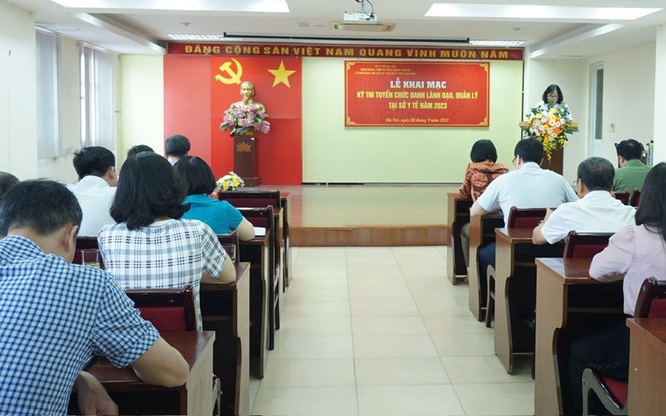 Sở Y tế Hà Nội thi tuyển chức danh giám đốc, phó giám đốc cho 5 đơn vị