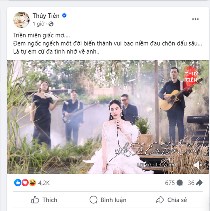 Phản ứng mới nhất của Thủy Tiên giữa lúc xét xử Nguyễn Phương Hằng gây chú ý - Ảnh 1. Phản ứng mới nhất của Thủy Tiên giữa lúc xét xử Nguyễn Phương Hằng gây chú ý - Ảnh 1.