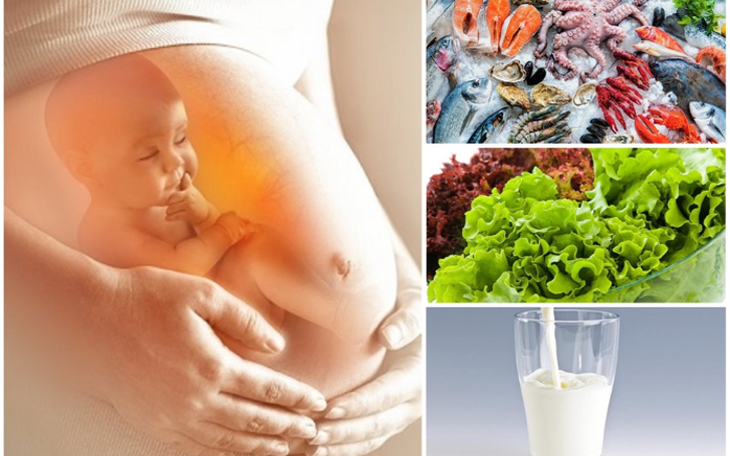 Chế độ dinh dưỡng của bà bầu trong 3 tháng đầu để thai nhi khoẻ mạnh
