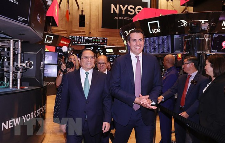 Thủ tướng rung chuông mở đầu phiên giao dịch Sàn Chứng khoán New York - Ảnh 2.