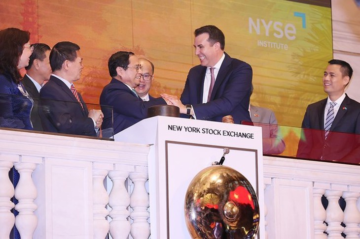 Thủ tướng rung chuông mở đầu phiên giao dịch Sàn Chứng khoán New York - Ảnh 6.
