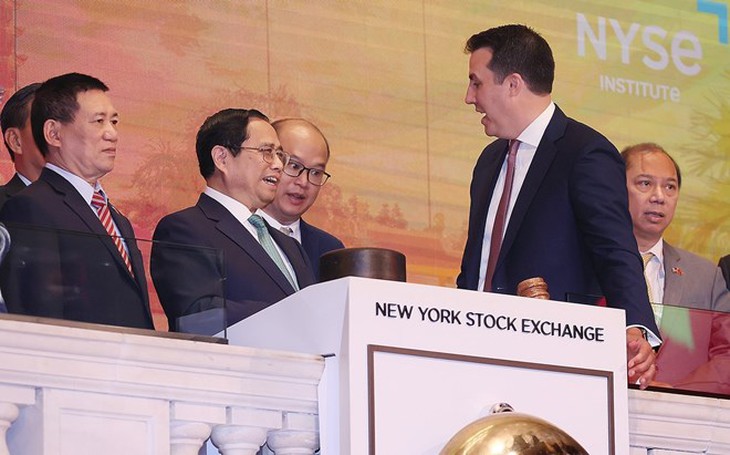 Thủ tướng rung chuông mở đầu phiên giao dịch Sàn Chứng khoán New York - Ảnh 8.