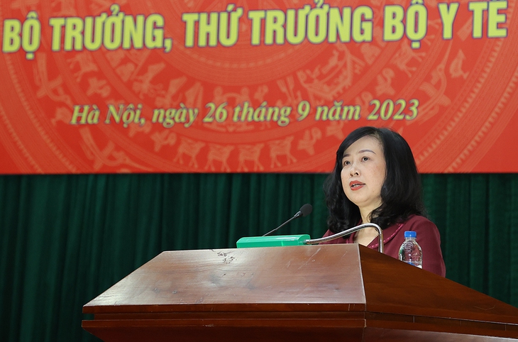 Hội nghị lấy phiếu tín nhiệm giữa nhiệm kỳ đối với chức danh Bộ trưởng, các Thứ trưởng Bộ Y tế - Ảnh 1. Hội nghị lấy phiếu tín nhiệm giữa nhiệm kỳ đối với chức danh Bộ trưởng, các Thứ trưởng Bộ Y tế - Ảnh 1.