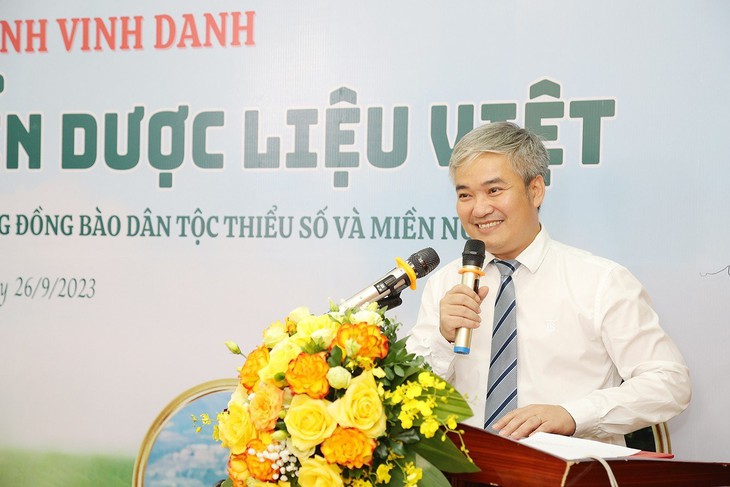 Công bố Chương trình 'Vinh danh vì sự phát triển dược liệu Việt gắn với phát triển KT-XH ĐBDTTSMN' - Ảnh 3. Công bố Chương trình 'Vinh danh vì sự phát triển dược liệu Việt gắn với phát triển KT-XH ĐBDTTSMN' - Ảnh 3.