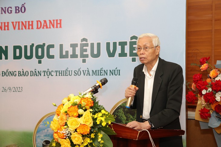 Công bố Chương trình 'Vinh danh vì sự phát triển dược liệu Việt gắn với phát triển KT-XH ĐBDTTSMN' - Ảnh 4. Công bố Chương trình 'Vinh danh vì sự phát triển dược liệu Việt gắn với phát triển KT-XH ĐBDTTSMN' - Ảnh 4.