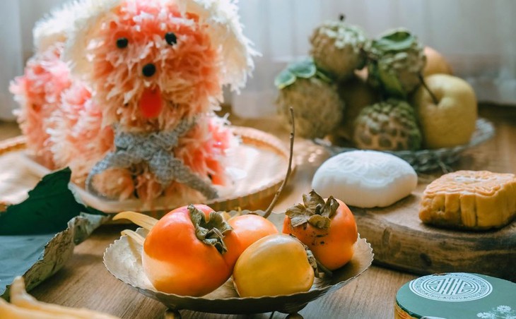 Cách bày trí mâm cỗ trung thu đẹp, đơn giản nhất tại nhà - Ảnh 6.