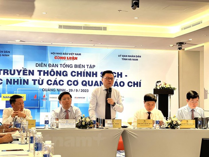 Tìm cơ chế, nguồn lực để báo chí thực hiện truyền thông chính sách - Ảnh 1. Tìm cơ chế, nguồn lực để báo chí thực hiện truyền thông chính sách - Ảnh 1.