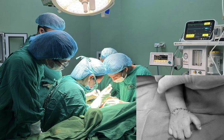 Nối bàn tay đứt rời cứu bé 2 tuổi