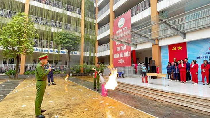an toàn cháy nổ tại các cơ sở giáo dục