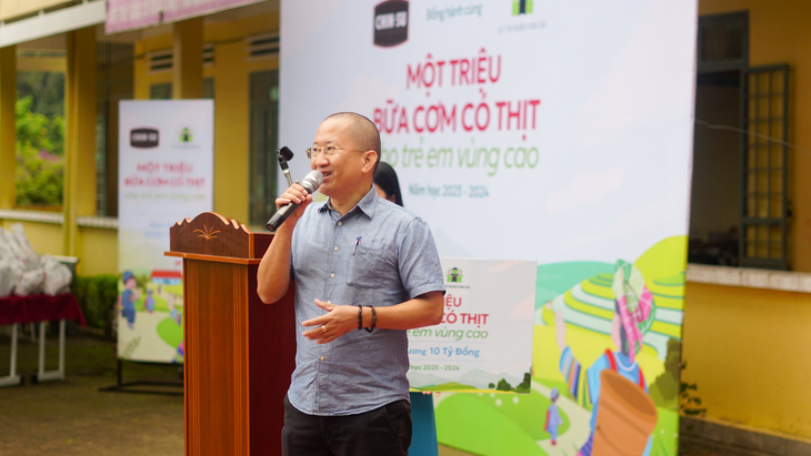 CHIN-SU tài trợ “Một triệu bữa cơm có thịt” cho trẻ vùng cao - Ảnh 6.