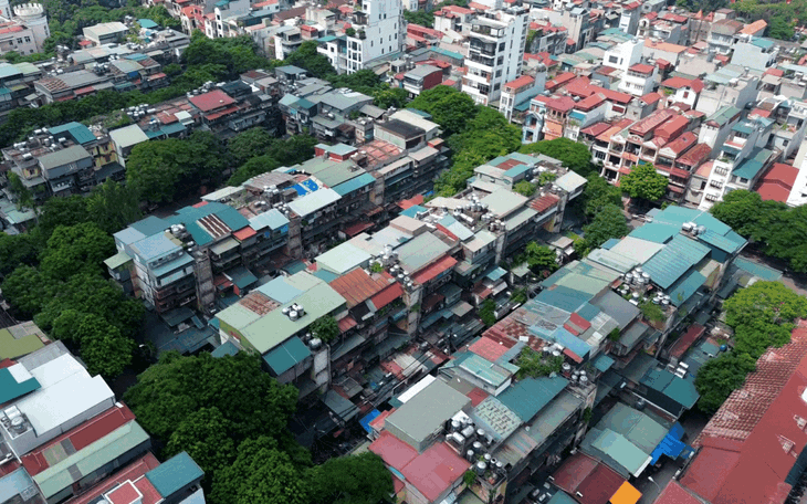 Cận cảnh những ‘chuồng cọp’ đang bủa vây khu tập thể đầu tiên được Hà Nội lập quy hoạch
