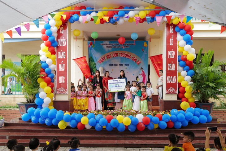 Hơn 1 triệu ly sữa tiếp tục đồng hành cùng trẻ nhỏ đón chào năm học mới - Ảnh 1. Hơn 1 triệu ly sữa tiếp tục đồng hành cùng trẻ nhỏ đón chào năm học mới - Ảnh 1.