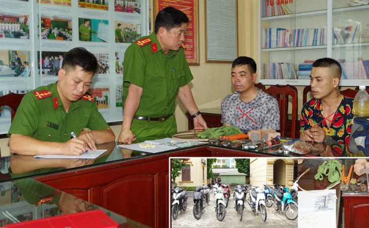 Bắt 2 đối tượng gây ra 41 vụ trộm cắp xe máy liên tỉnh - Ảnh 1.
