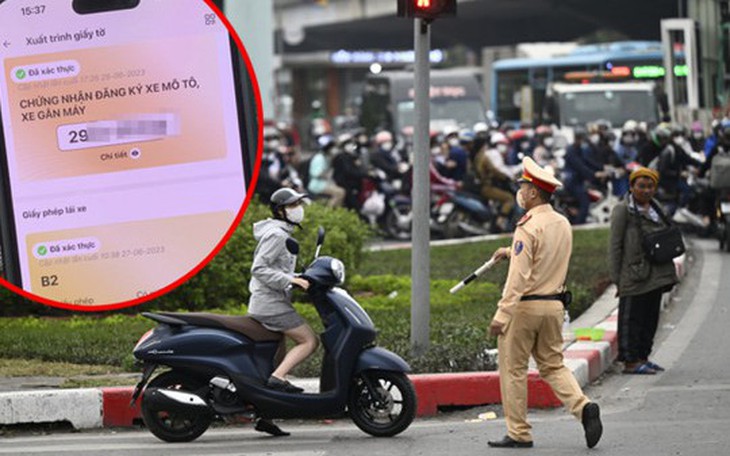 Cách xuất trình bằng lái xe trên VNeID từ ngày 15/9 người dân cần biết
