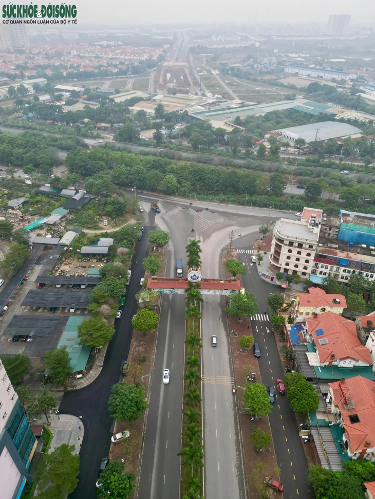 Toàn cảnh khu vực làm hầm chui nút giao Vành đai 3.5 với Đại lộ Thăng Long- Ảnh 5.
