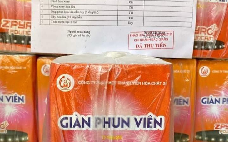 Người dân được đốt loại pháo nào trong dịp Tết Giáp Thìn?
