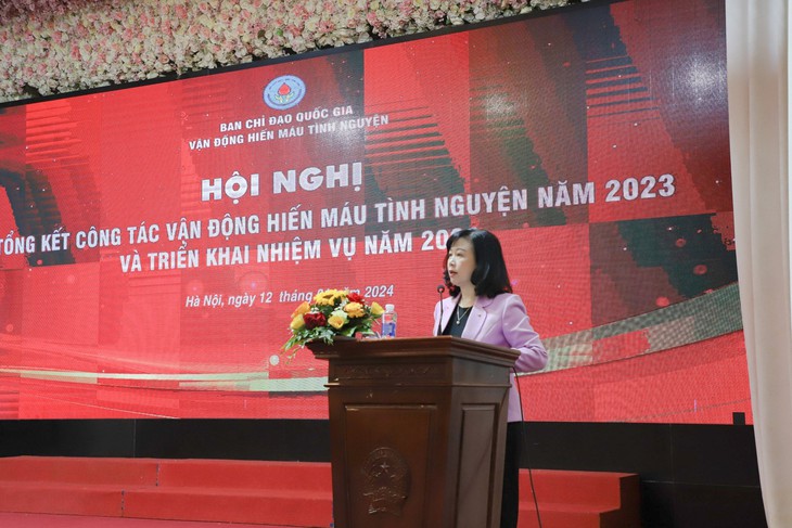 Làm gì để đạt mục tiêu tiếp nhận 1,6 triệu đơn vị máu trong năm 2024?- Ảnh 1.