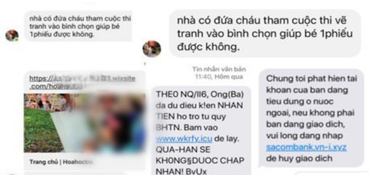 Thủ đoạn lừa đảo tinh vi qua lời mời bình chọn trên Facebook- Ảnh 3.