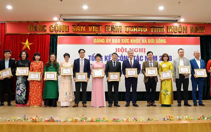 Đảng uỷ Báo SKĐS tổ chức Hội nghị Tổng kết công tác năm 2023 và triển khai nhiệm vụ năm 2024