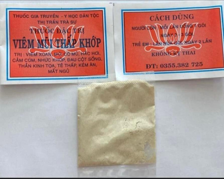 Suýt chết vì mua thuốc trên mạng xã hội giá 10.000 đồng/gói- Ảnh 2. Suýt chết vì mua thuốc trên mạng xã hội giá 10.000 đồng/gói- Ảnh 2.