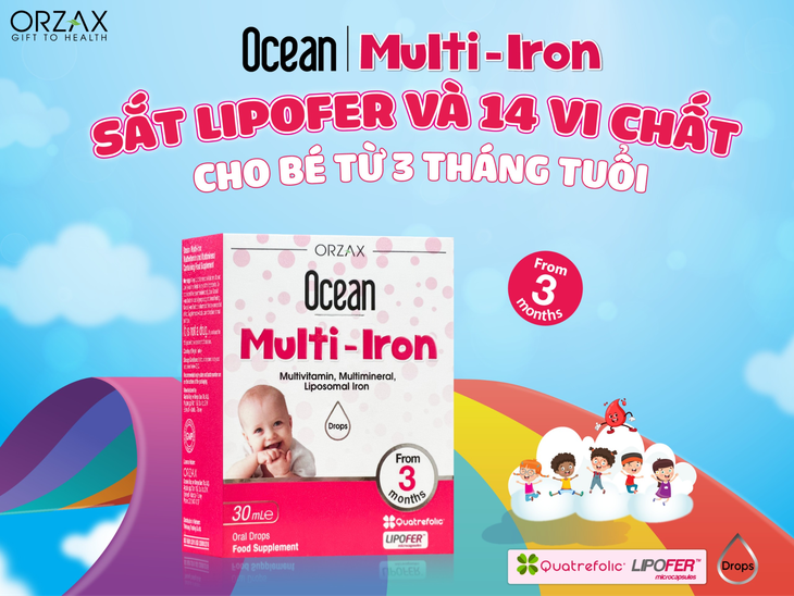 Làm sao để bổ sung sắt và vi chất cho trẻ từ 3 tháng hiệu quả?- Ảnh 1.