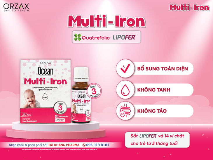 Làm sao để bổ sung sắt và vi chất cho trẻ từ 3 tháng hiệu quả?- Ảnh 2.