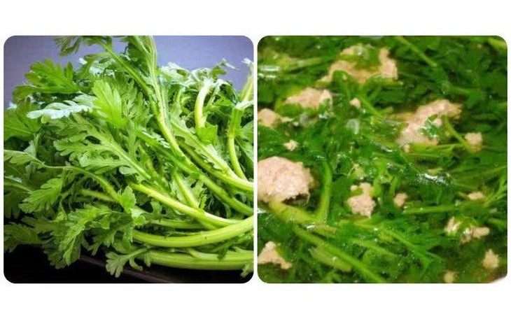 Món ăn từ cải cúc chữa bệnh
