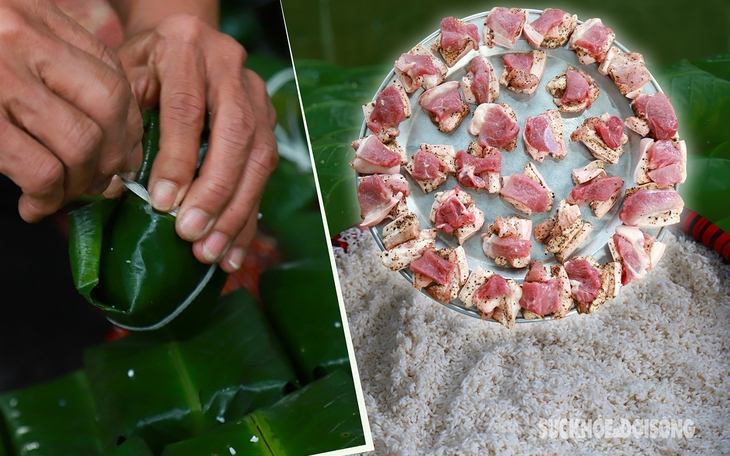 Về làng Tranh Khúc thưởng thức món bánh chưng nức tiếng đất Hà Thành