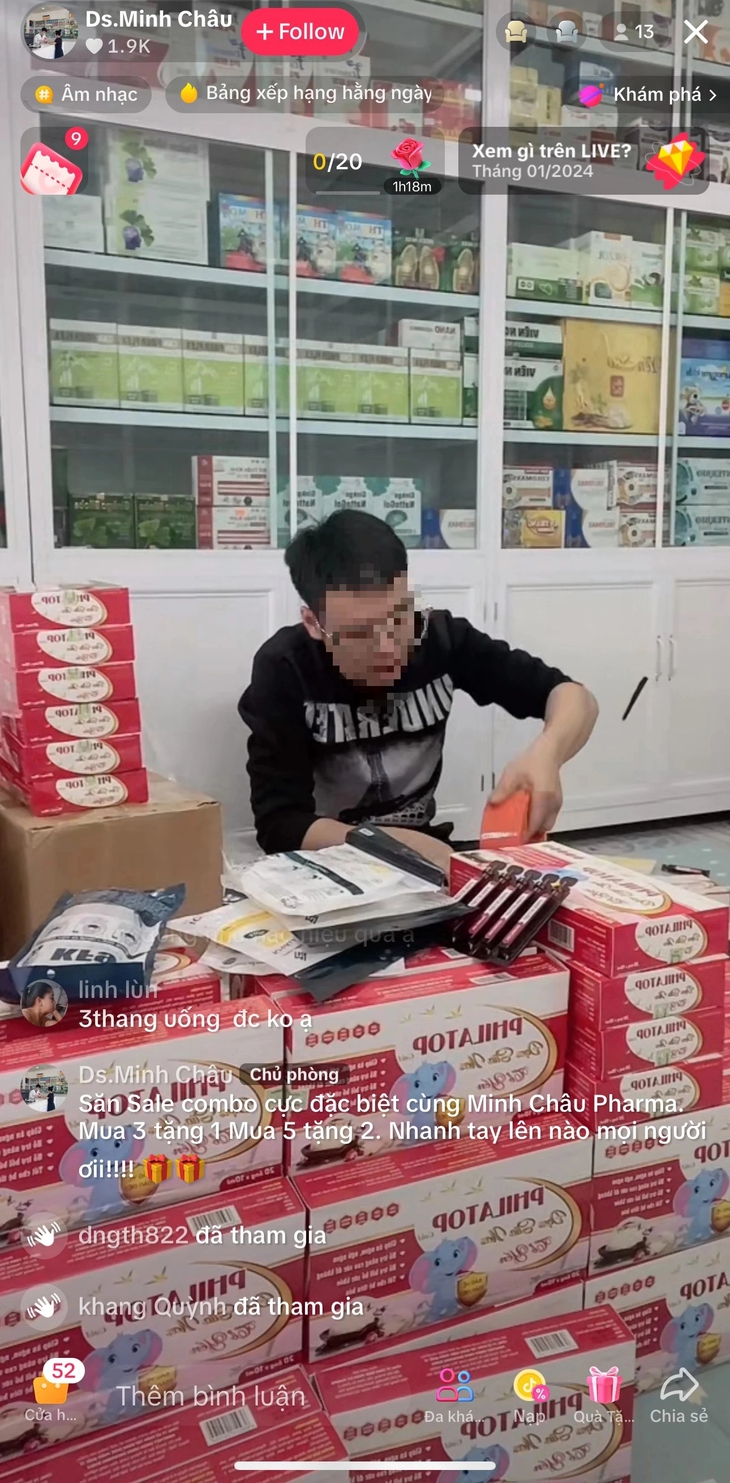 Hiểm hoạ 'chết người' khi mua thuốc qua livestream, quảng cáo trên mạng xã hội- Ảnh 2.