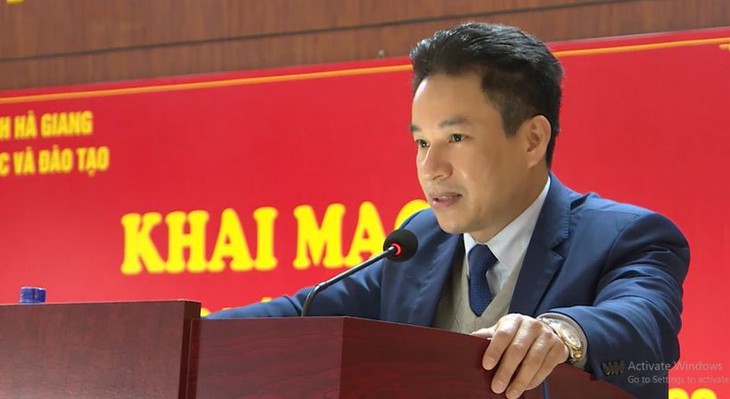 Bắt tạm giam Giám đốc Sở GD&ĐT tỉnh Hà Giang- Ảnh 1. Bắt tạm giam Giám đốc Sở GD&ĐT tỉnh Hà Giang- Ảnh 1.