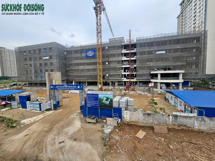 Bệnh viện nhi đầu tiên của Hà Nội dần thành hình sau 1 năm thi công- Ảnh 4.