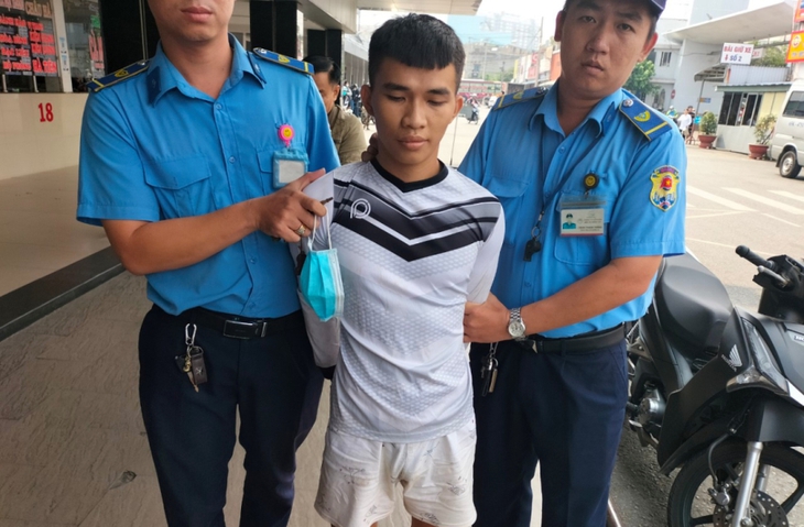 Đã bắt được phạm nhân trốn khỏi trại giam Mỹ Phước bằng cách bơi qua sông- Ảnh 1. tron-trai