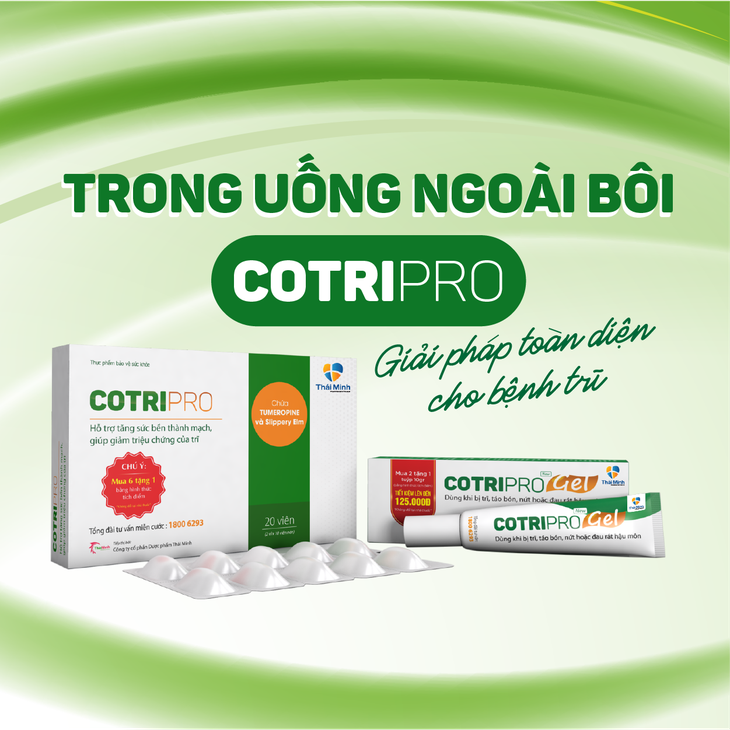 Trong uống, ngoài bôi – Giải pháp toàn diện hỗ trợ giảm triệu chứng bệnh trĩ- Ảnh 2. Trong uống, ngoài bôi – Giải pháp toàn diện hỗ trợ giảm triệu chứng bệnh trĩ- Ảnh 2.