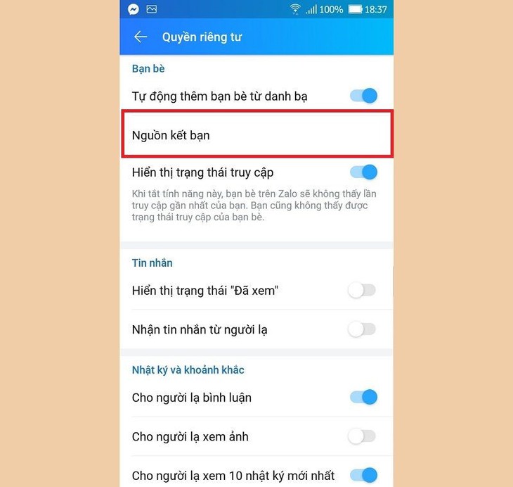 Hướng dẫn bảo mật tài khoản Zalo, tránh 'tự nhiên' nhận được đề nghị vay tiền- Ảnh 3. Hướng dẫn bảo mật tài khoản Zalo, tránh 'tự nhiên' nhận được đề nghị vay tiền- Ảnh 3.