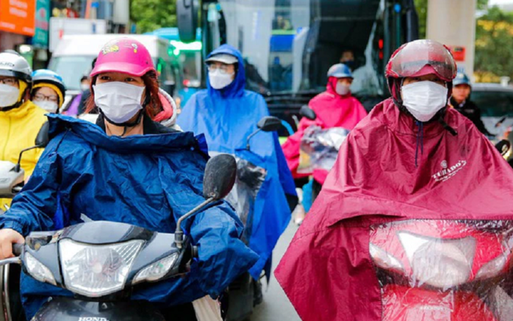 Không khí lạnh tràn về, miền Bắc nhiệt giảm sâu