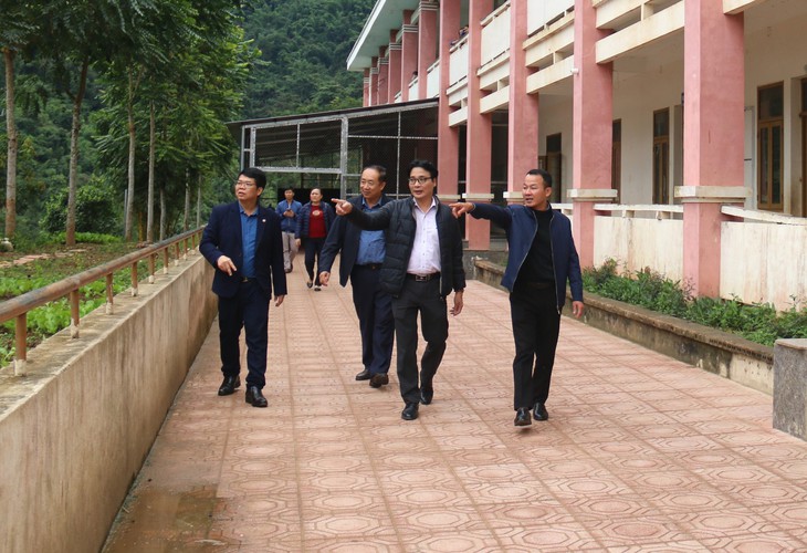 Báo Sức khỏe và Đời sống mang Tết sớm đến xã biên giới Nậm Chà- Ảnh 1.