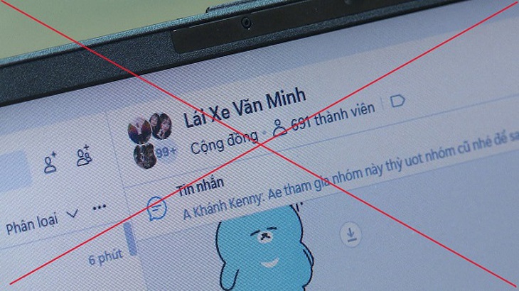 Lập nhóm 'lái xe văn minh' để báo chốt CSGT, đôi nam nữ nhận trát phạt lên đến 10 triệu đồng- Ảnh 2.