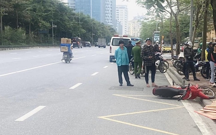 Tìm nhân chứng vụ tai nạn trên đường Võ Chí Công khiến 2 bố con tử vong