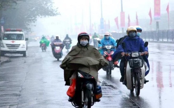 Diễn biến không khí lạnh và mưa những ngày tới ở Bắc Bộ và Bắc Trung Bộ