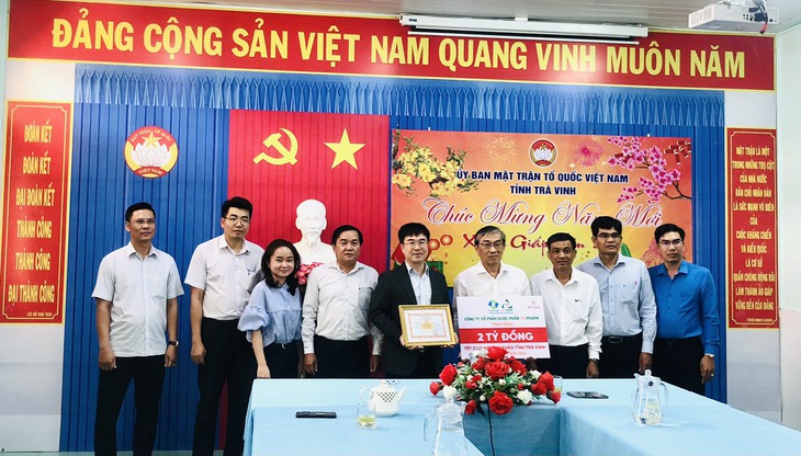 Dược phẩm TV.PHARM hỗ trợ 2 tỷ đồng tặng quà Tết cho hộ nghèo tỉnh Trà Vinh- Ảnh 3.