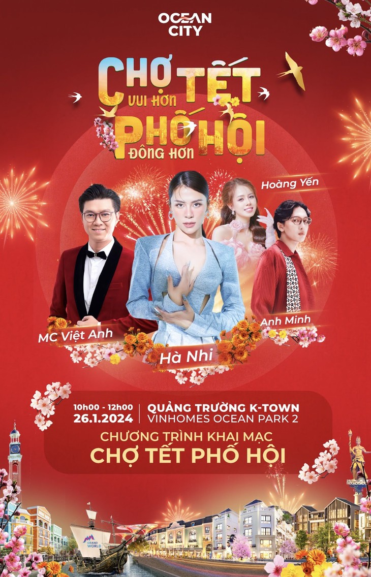 Khai màn “Chợ Tết Phố Hội” phía Đông Thủ đô - Ảnh 2.