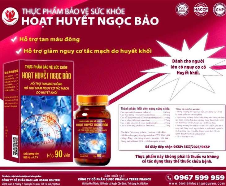 Thảo dược mới hỗ trợ phòng chống huyết ứ- Ảnh 2. Thảo dược mới hỗ trợ phòng chống huyết ứ- Ảnh 2.
