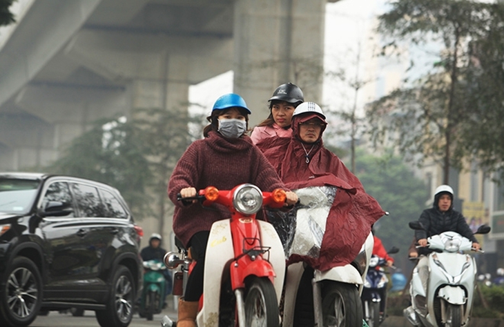 Miền Bắc mưa rét do không khí lạnh tăng cường- Ảnh 2.